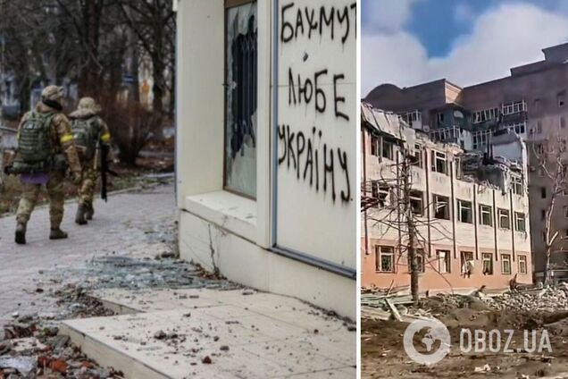 Понівечений, але незламний: військові ЗСУ показали, який вигляд має Бахмут після місяців пекельних боїв. Відео