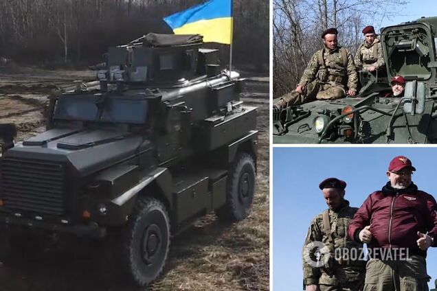 Резніков з українськими десантниками 'обкатали' чергову партію західної військової техніки: Strykers і Cougars у вправних руках. Відео