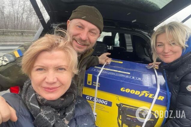 Народные депутаты от 'Евросолидарности' привезли в Краматорск помощь для 'Эдельвейсов'