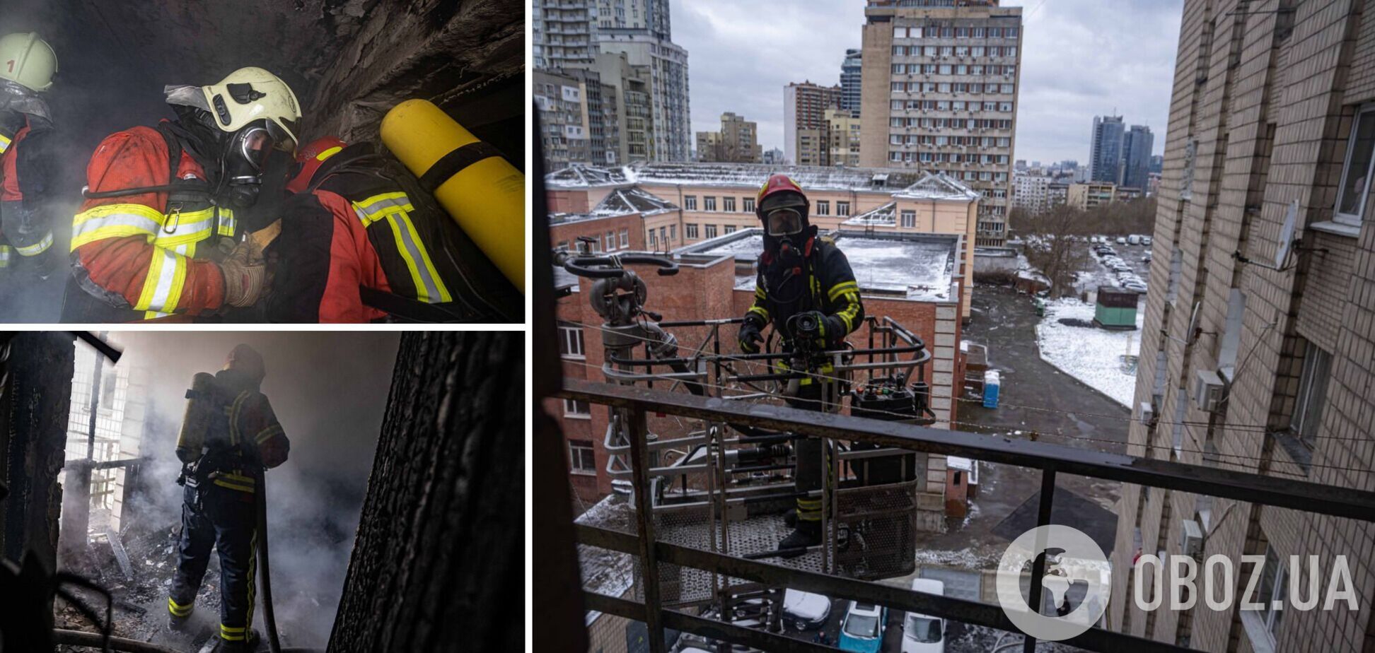 У багатоповерхівці горіло сміття на 7-му поверсі будинку