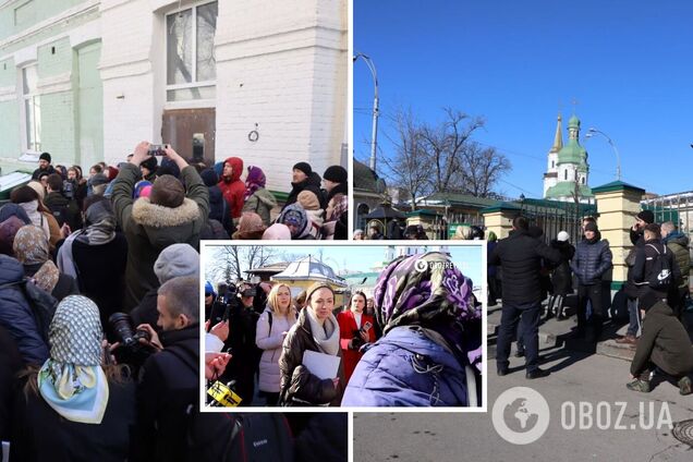 Віряни УПЦ МП накричали на голову комісії Мінкульту