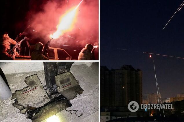 Росія вночі запустила по Україні 10 дронів, дев’ять збили сили ППО. Відео