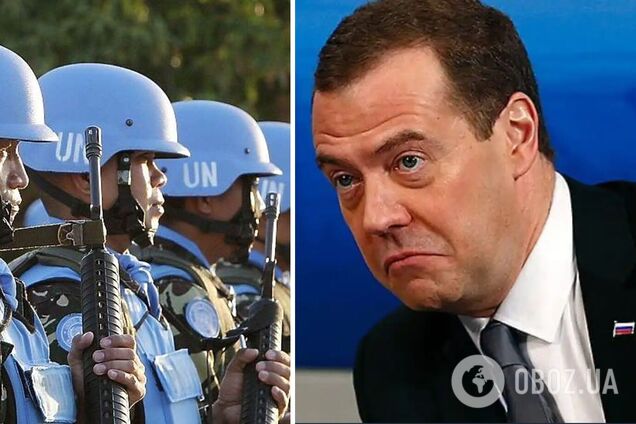 Медведєв заявив, що Росія буде вбивати миротворців НАТО в Україні: вовки в овечій шкурі 
