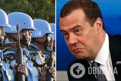 Медведев заявил, что Россия будет убивать миротворцев НАТО в Украине: волки в овечьей шкуре