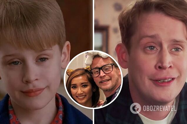 Больше не один дома: как выглядит жена Маколея Калкина, почему он пытался покончить с собой и сколько у него детей. Фото