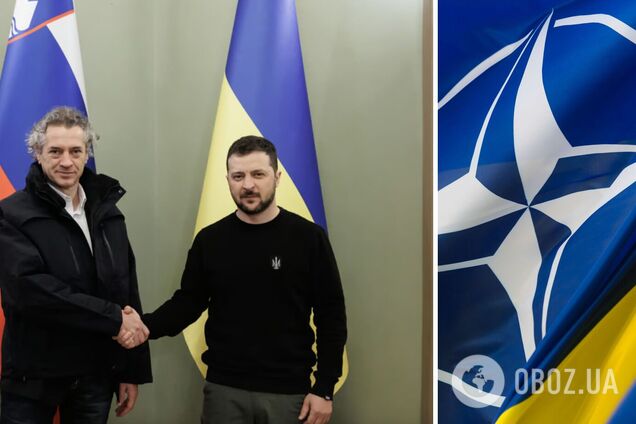 Словения поддержит вступление Украины в НАТО: Зеленский и премьер Голоб подписали общую декларацию. Фото