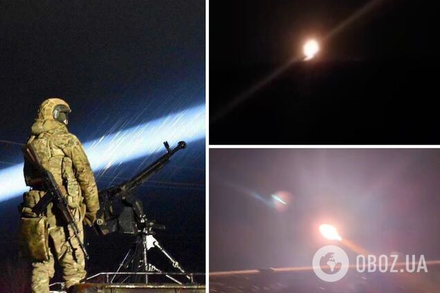 Точно в ціль: у Повітряних силах показали нічне полювання на іранські дрони. Відео