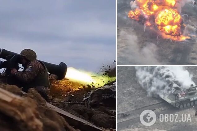 'Відрив башти гарантований': українські бійці показали, як знищують ворожу бронетехніку на Донеччині. Відео