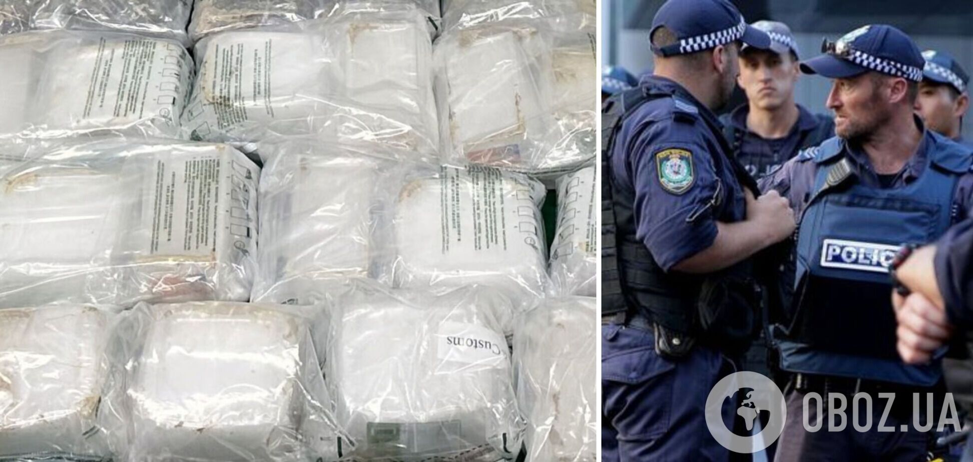 Затримали кокаїну на $700 млн: в Австралії накрили найбільшу партію наркотиків в історії