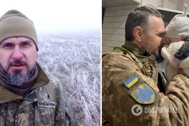 Режисер-воїн Олег Сенцов уперше зміг взяти на руки свого новонародженого сина: зворушливе фото