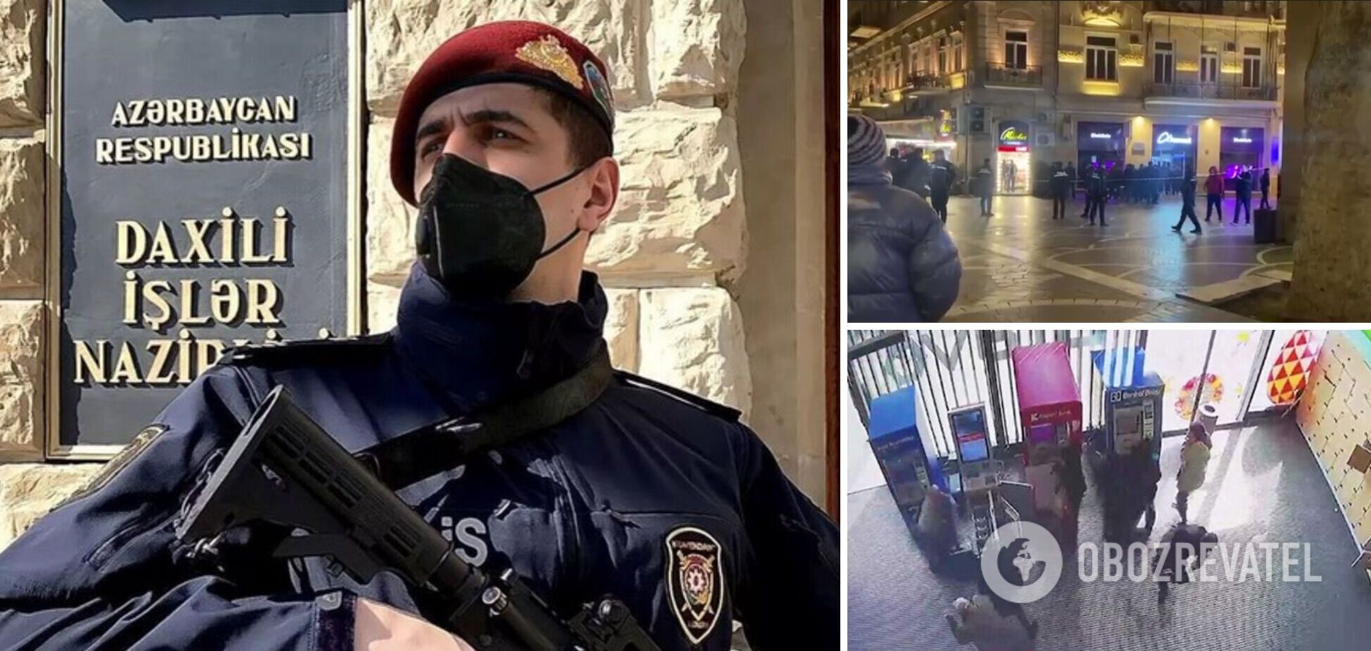 У Баку сталася стрілянина у гіпермаркеті, терористів знешкоджено. Відео