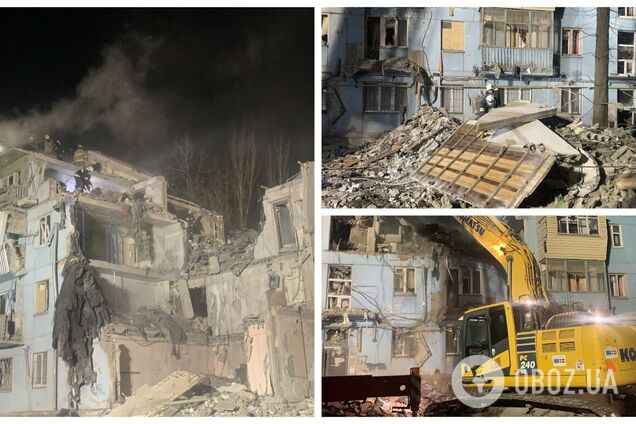 Росія вбила 13 осіб ракетним ударом по будинку в Запоріжжі: нові фото з місця трагедії