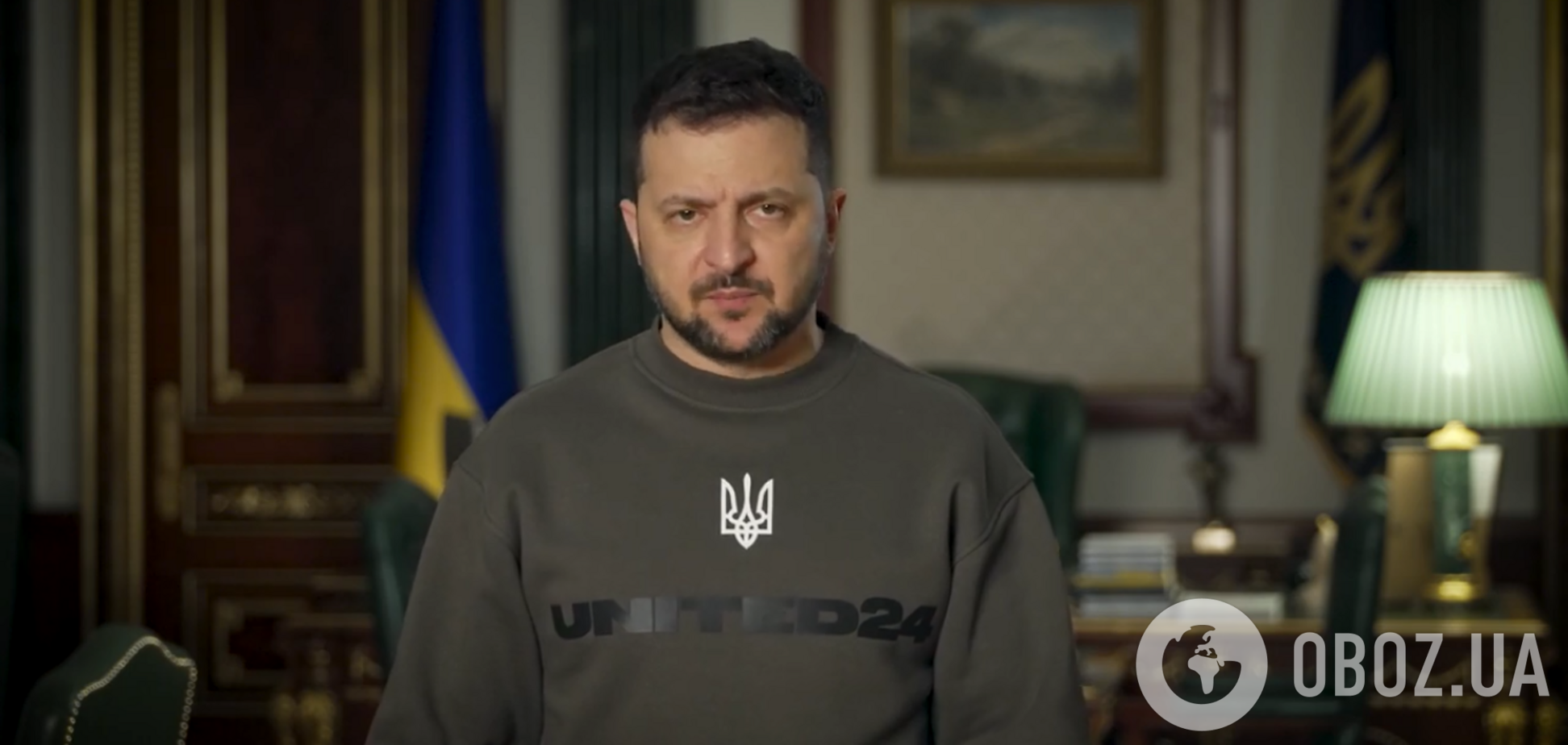 Владимир Зеленский записал обращение к украинцам