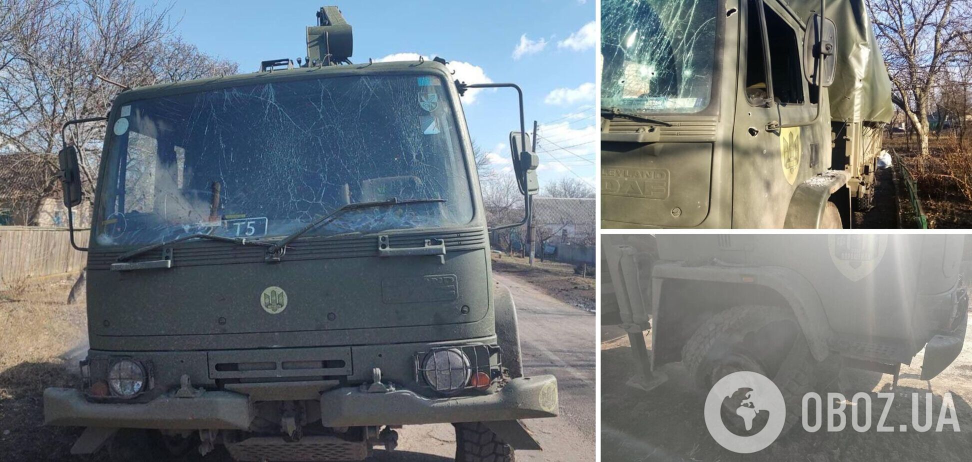 Порошенко показал переданные ВСУ DAF после обстрелов оккупантов