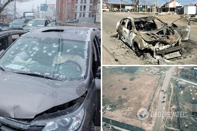 Окупанти цілеспрямовано розстрілювали машини з цивільними