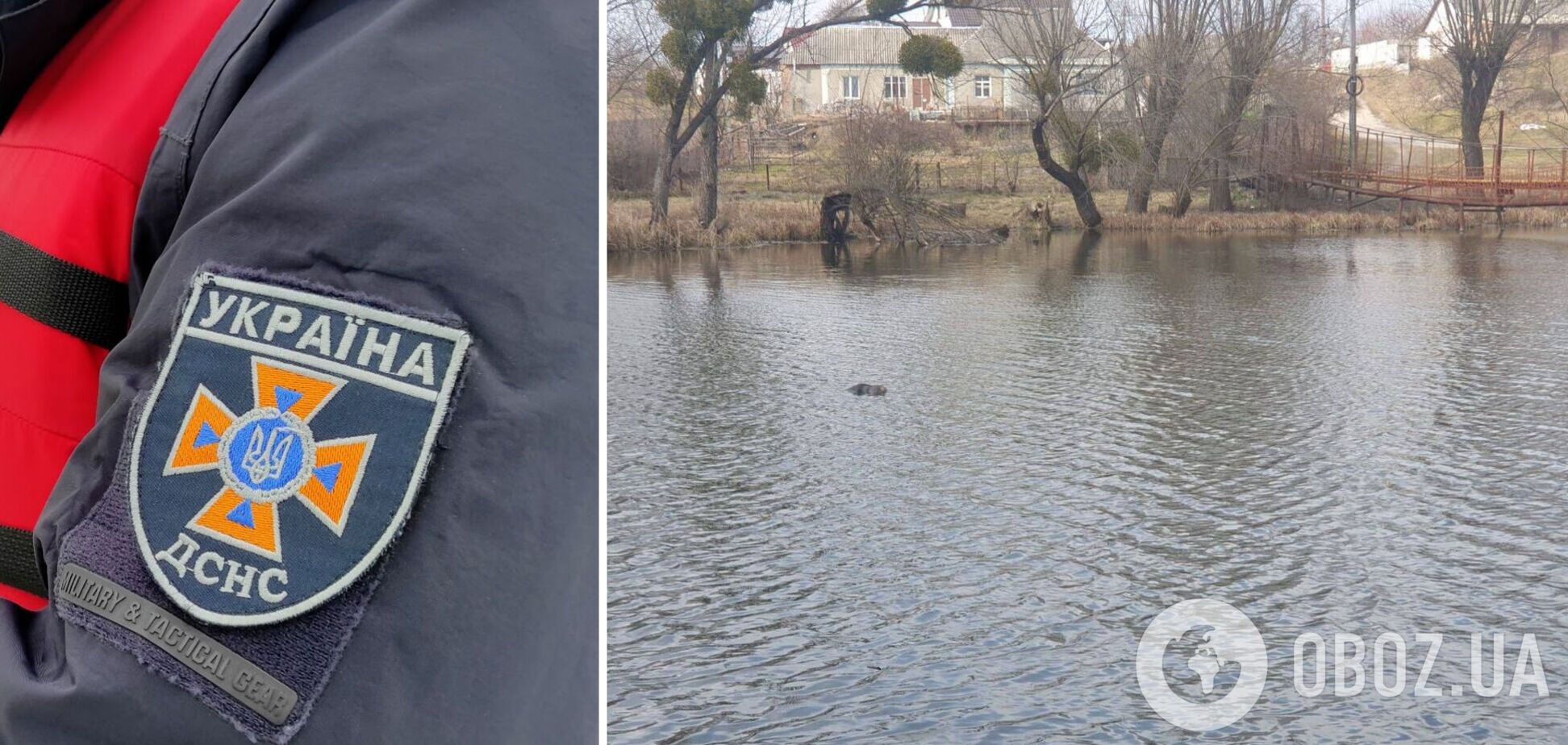 Тело погибшего на берег доставили спасатели