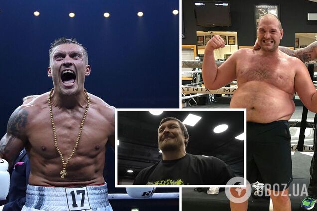 'Буду бить Большое Пузо': Усик показал эпичную пародию на сумасшедшего Фьюри. Видео