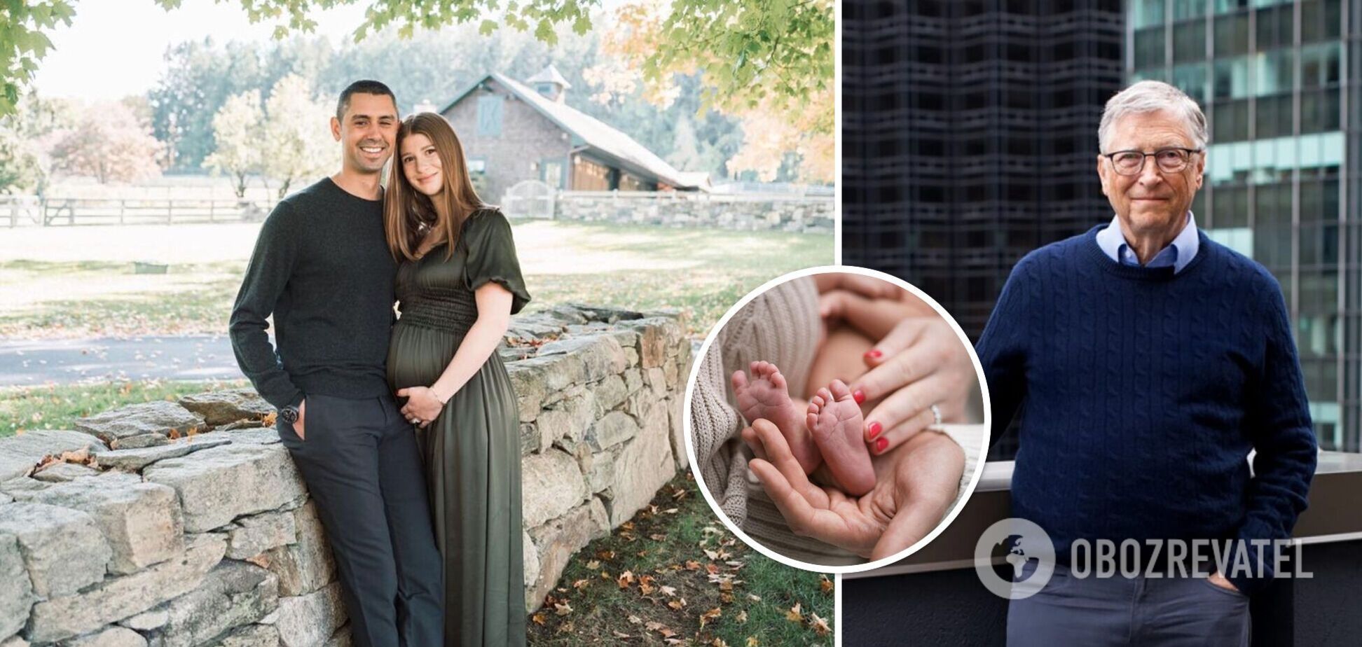 67-летний Билл Гейтс впервые стал дедушкой: что известно о дочери миллиардера и ее муже. Фото