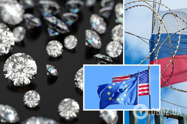 США и ЕС разрабатывают санкции против алмазной отрасли РФ