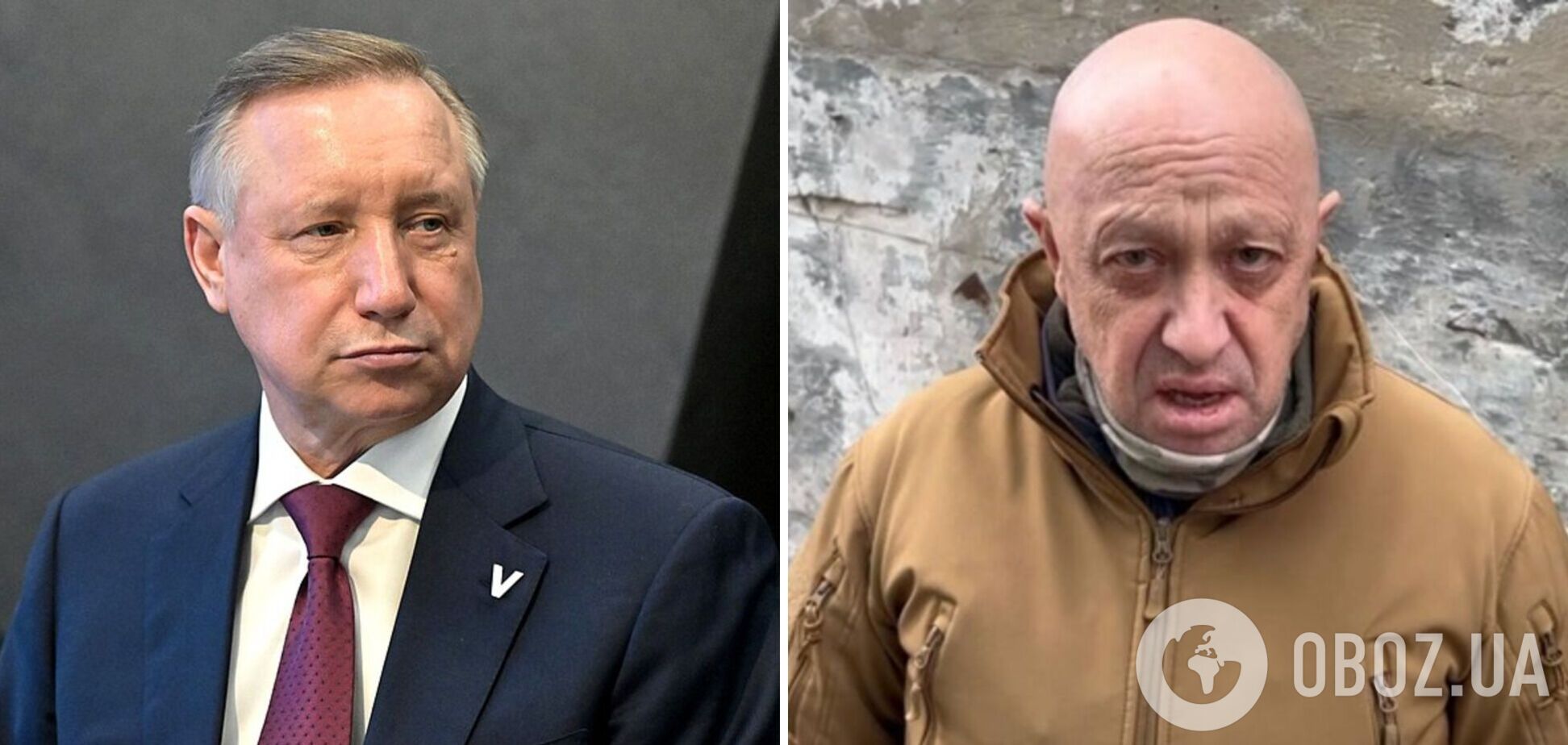 Губернатор Петербурга Бєглов звинуватив ПВК 'Вагнер' у підготовці 'антидержавних провокацій'
