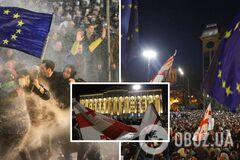У Тбілісі на нову акцію протесту проти закону про 'іноагентів' вийшли 10 тисяч активістів: люди скандують лозунг No Russian Law. Відео