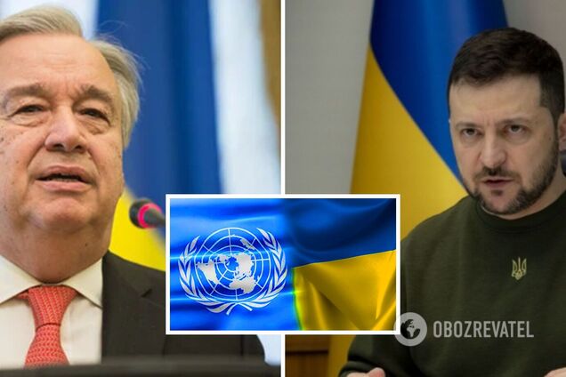 'В Украине решается, каким будет будущее': Зеленский на встрече с генсеком ООН указал на ключевые вызовы