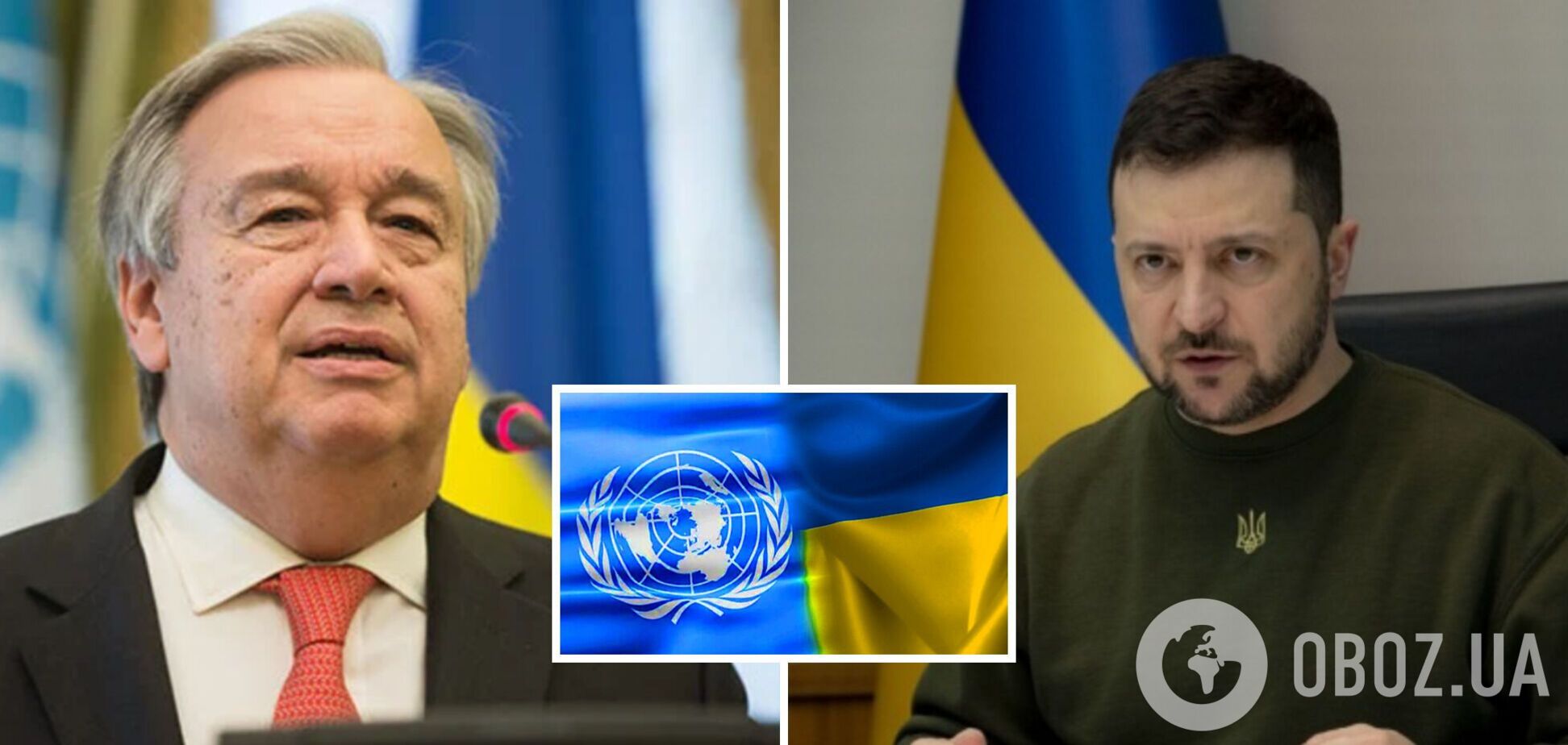 'В Украине решается, каким будет будущее': Зеленский на встрече с генсеком ООН указал на ключевые вызовы