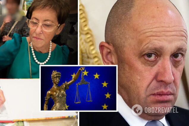 Мати Пригожина домагається відміни санкцій ЄС