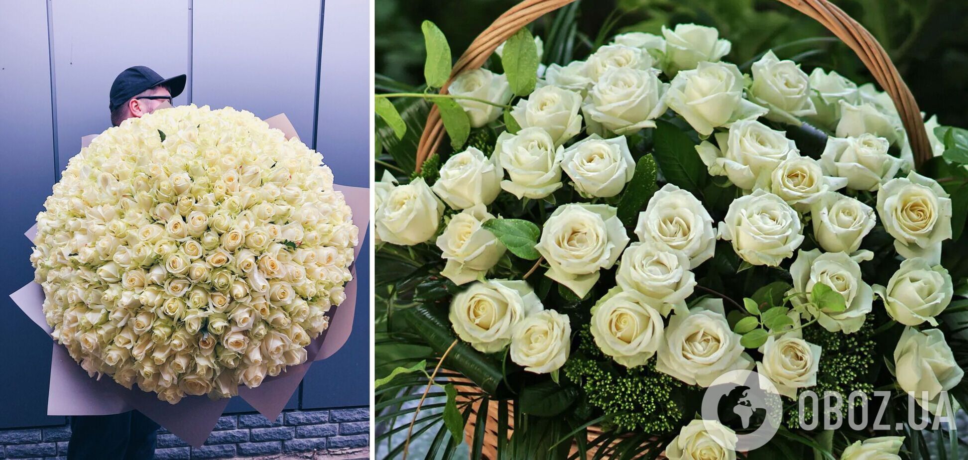 Букет складається з 3500 троянд