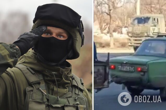 Передвижение военной техники ВС РФ