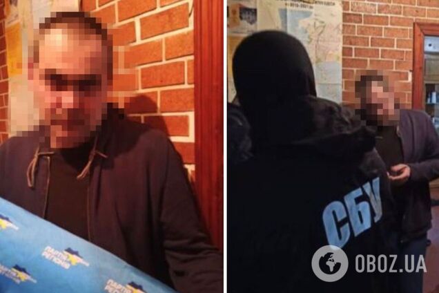 СБУ задержала вражеского информатора в Одессе, который призывал к уничтожению украинского народа. Фото
