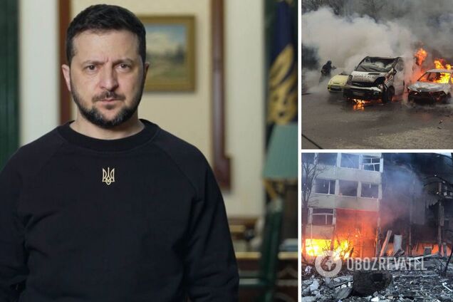 Ні ракети, ні звірства не допоможуть Росії надягти на Україну кайдани: Зеленський про ракетні атаки і ситуацію на фронті