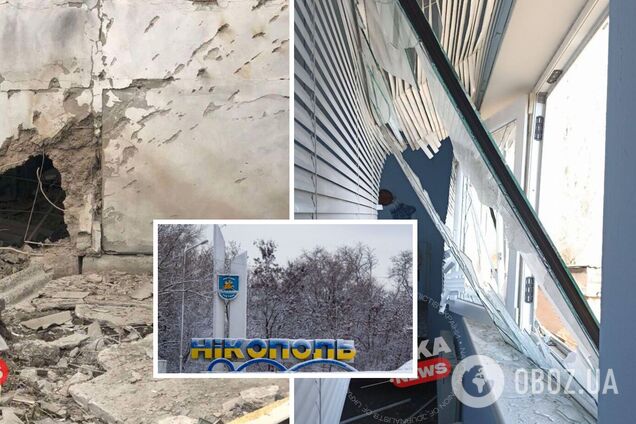 В результате ракетного удара РФ по Никополю разрушена редакция местного радио