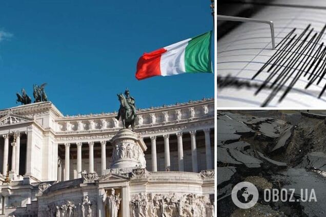 В Италии произошло землетрясение магнитудой около 5: первые подробности