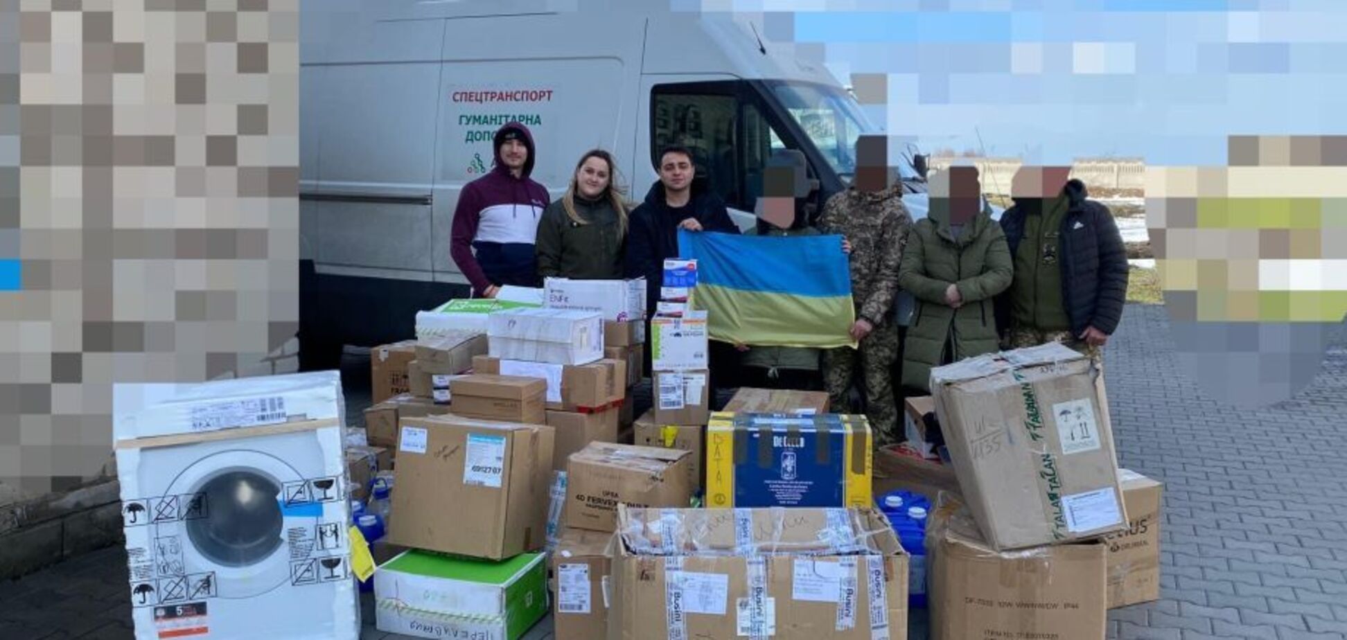 'Солидарная молодежь' отвезла медицинские средства и лекарства в военные госпитали Донетчины и Харьковщины