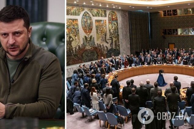 Головування Росії в Радбезі ООН свідчить про банкрутство цієї інституції, – Зеленський