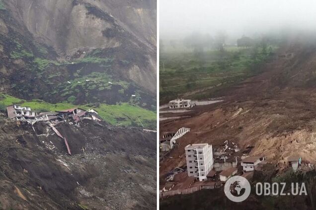 В Эквадоре произошел оползень, пострадали сотни людей. Фото и видео