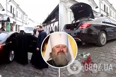 Церковники УПЦ МП разбили варенье, когда отвозили митрополита на допрос