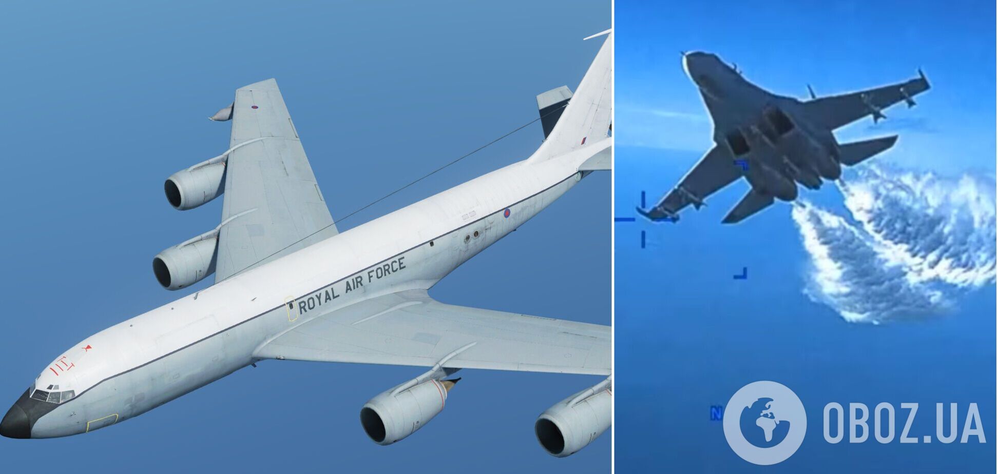 Не тільки Reaper: винищувачі РФ мало не збили британський літак-розвідник восени минулого року – WP