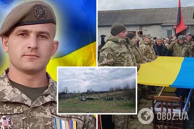 Воевал за Украину с 2014 года: в Тернопольской области простились с 34-летним военным. Фото