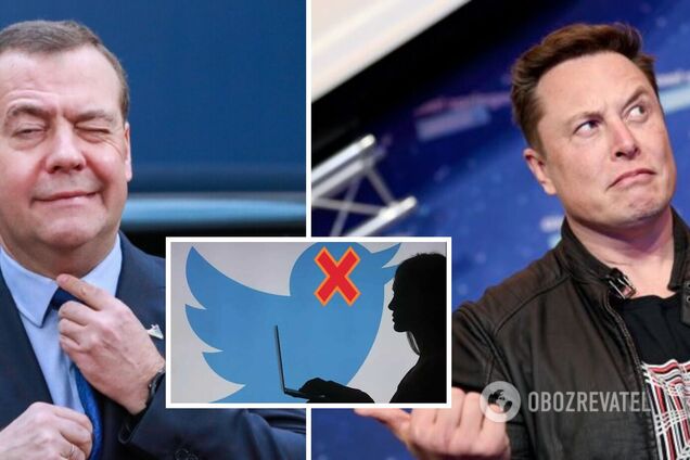 'Усі новини є певною мірою пропагандою': Маск відмовився видаляти твіт Медведєва про 'зникнення' України