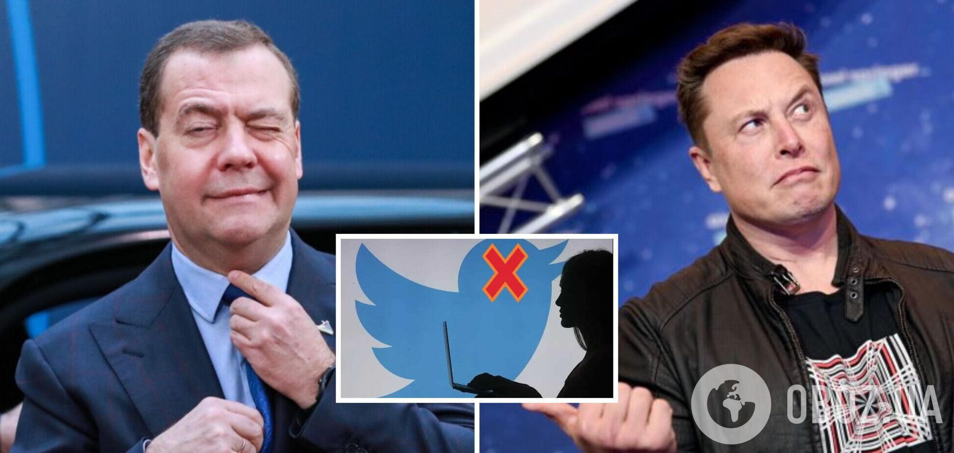 'Усі новини є певною мірою пропагандою': Маск відмовився видаляти твіт Медведєва про 'зникнення' України