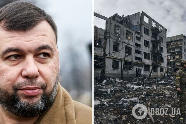 Террорист Пушилин заявил о визите в Бахмут и похвастался 'кадрами из города': одна деталь смутила даже россиян. Видео