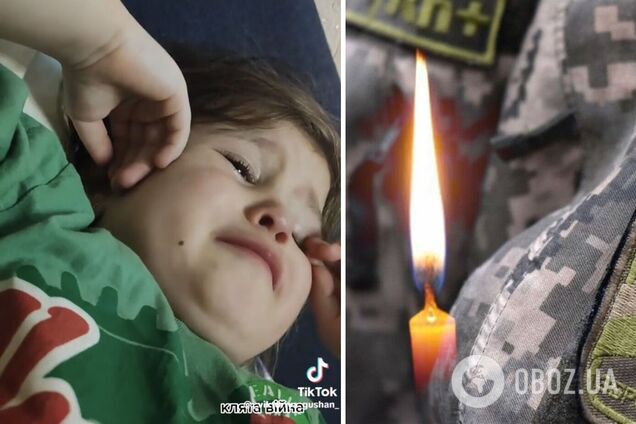 Мережу довело до сліз відео з маленькою дівчинкою, яка сумує за загиблим на війні татом: він тепер у серденьку