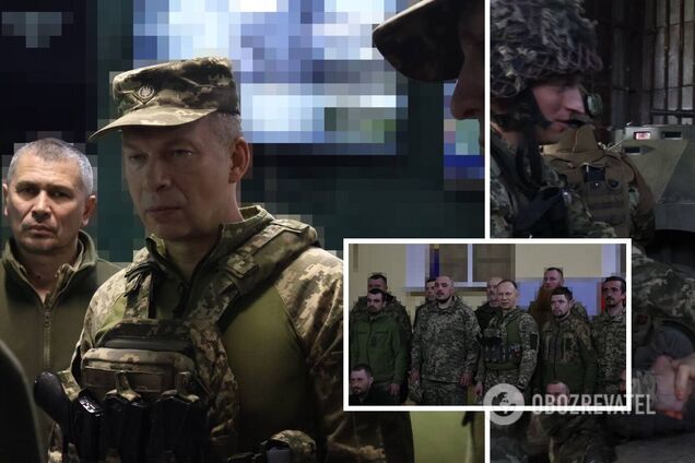 Оккупанты перешли к 'сирийской тактике': Сырский посетил самые горячие участки фронта и рассказал о ходе боев за Бахмут