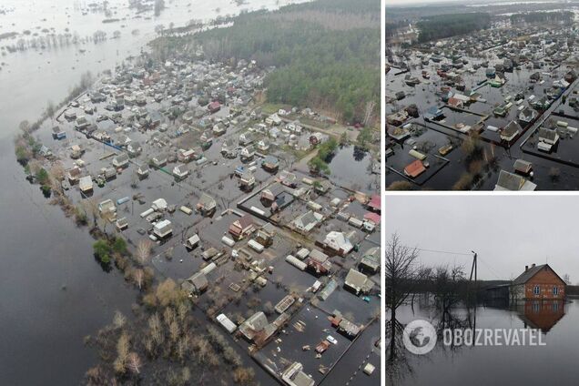 Дома залило водой по окна: в беларуском Гомеле из-за прорыва плотины затопило дворы, людей эвакуировали. Фото и видео