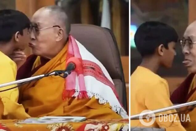 Далай-лама потрапив у гучний скандал через поцілунок із хлопчиком: історія отримала продовження. Відео