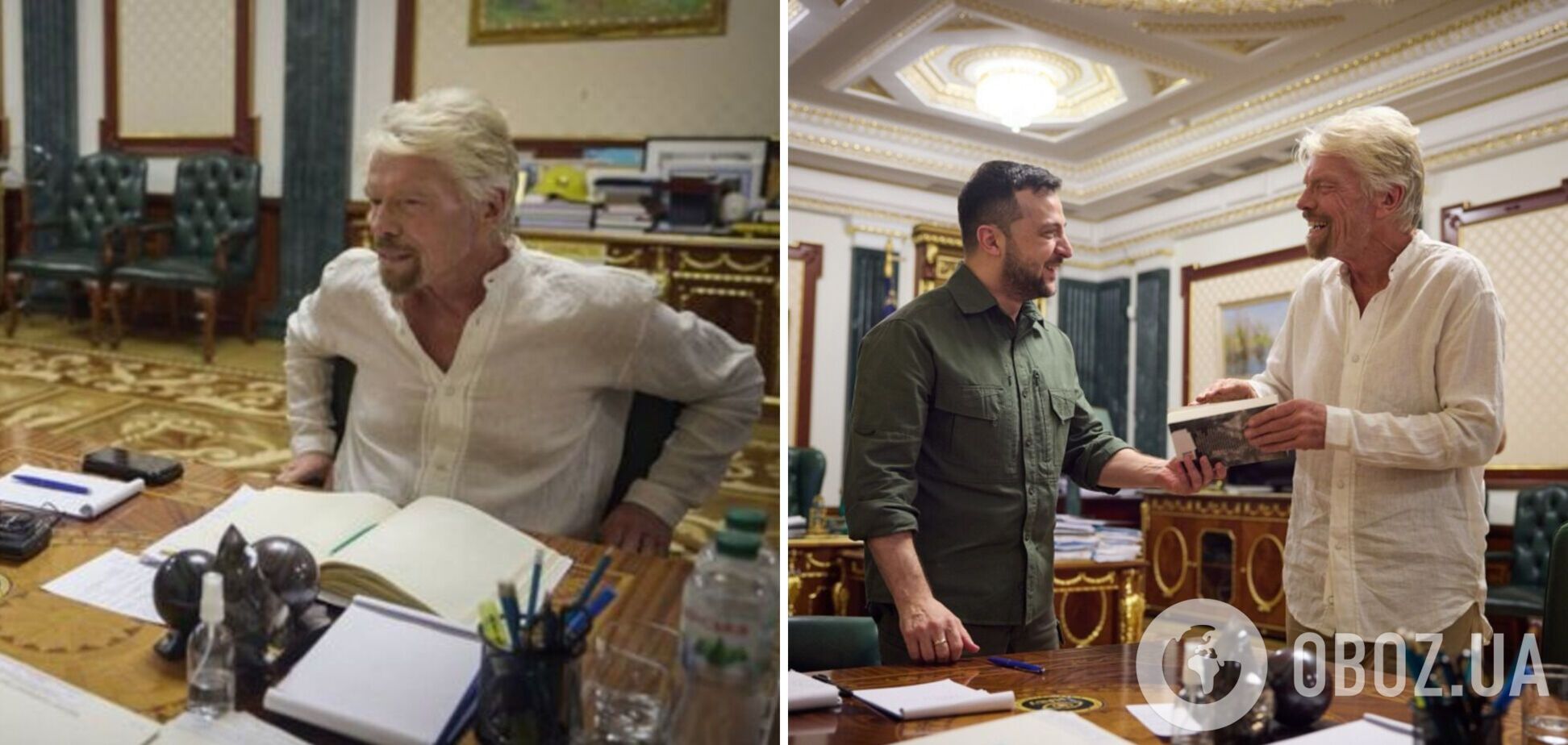 Засновник Virgin Group Річард Бренсон став амбасадором UNITED24: вже долучився до збору коштів на відновлення України. Відео 