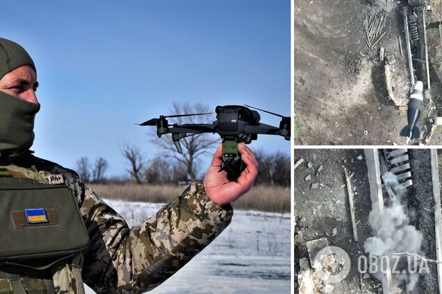 Украинские морпехи показали, как минусуют оккупантов в Донецкой области: 'подарки' попадают четко по адресу. Видео