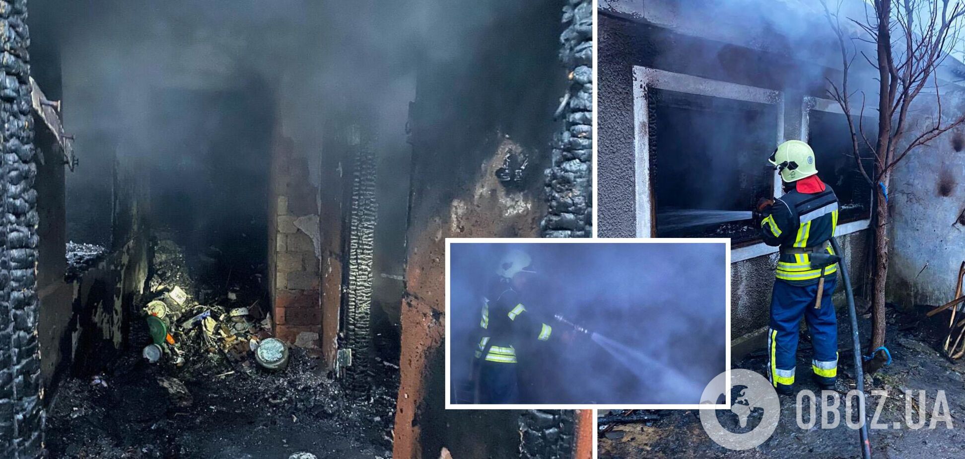 На Винниччине в пожаре погибла семья – бабушка, ее дочь и четырехлетний внук. Фото и видео